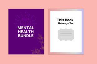 Editable Mental Health Bundle Canva Graphic By Rahimaartwork