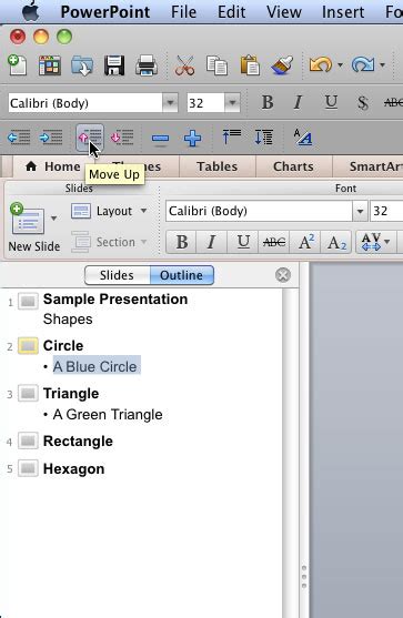 More Outline Pane Options In Powerpoint 2011 For Mac