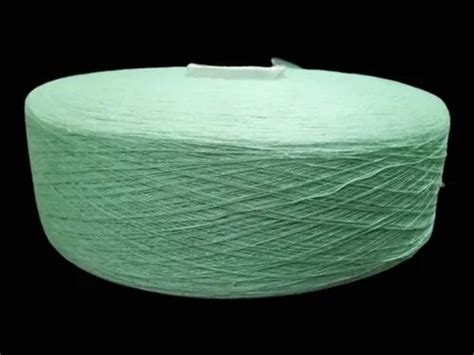 Ring Spun Melange Yarns Dyed Green Cotton Yarn For Textile Industry At Rs 150 Kg In Meerut