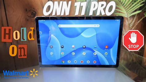 Walmart S 2023 ONN 11 Inch Android Tablet Pro Full Overview YouTube