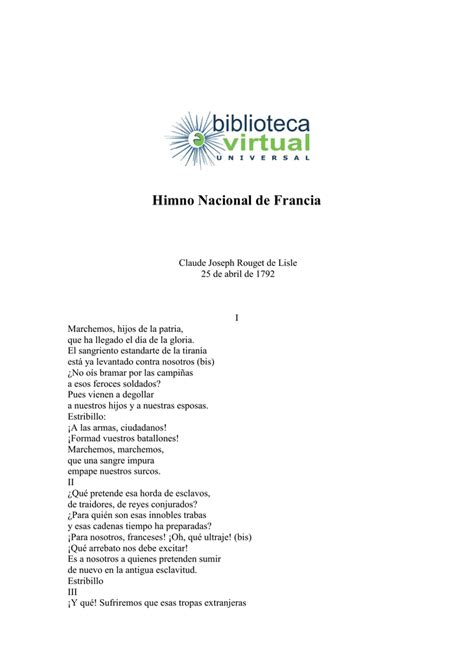 Himno De Francia