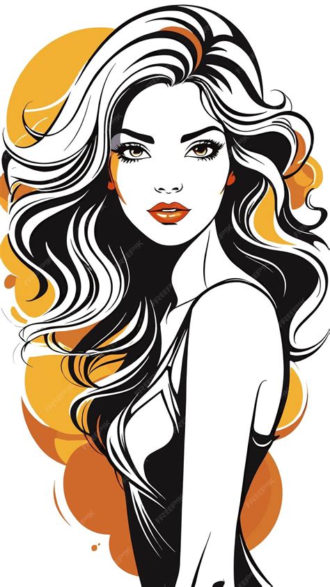 Premium Vector Woman Drawing Female Illustration Cartoon Artwork Vector