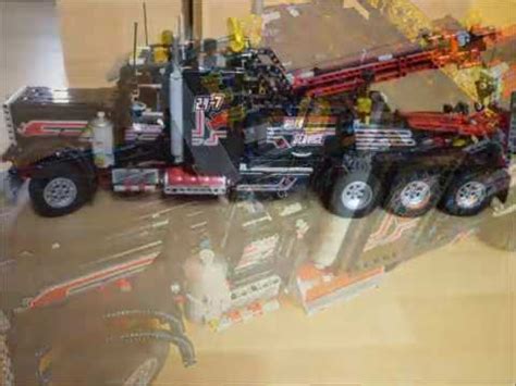 Lego Technic Großer schwarzer Abschlepptruck 8285 mit 4 Achsen und