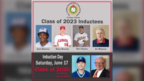 Canadian Baseball Hall Of Fame Announces Inductees Ctv News