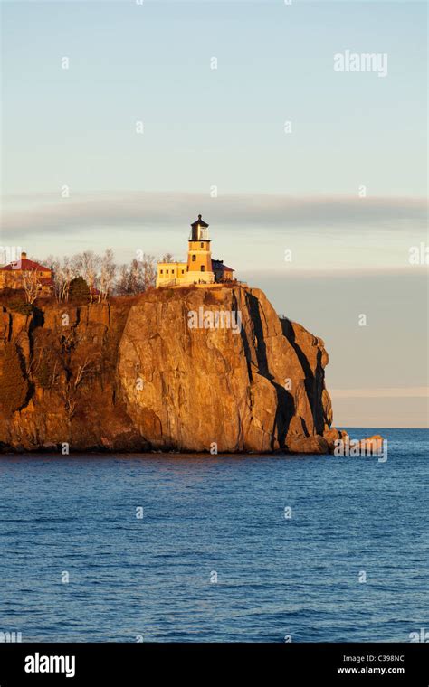 Split Rock Lighthouse On The North Shore Of Lake Superior Minnesota