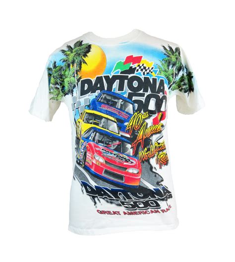 Vintage Nascar Daytona 500 Graphic Shirt 5 Star Vintage