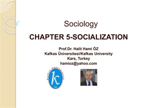 Chapter 5 Socialization Ppt