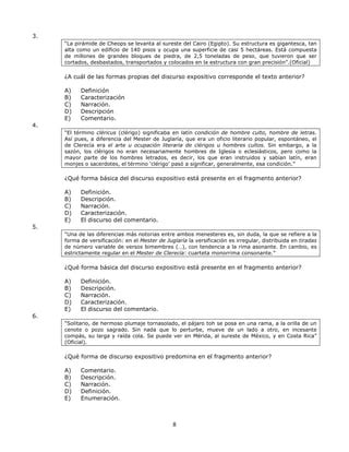 Le Formas B Sicas Del Discurso Expositivo Pdf