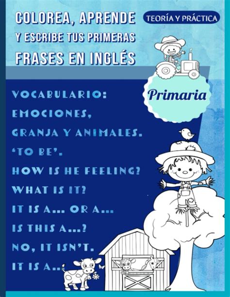 Buy Colorea aprende y escribe tus primeras frases en inglés Teoría y