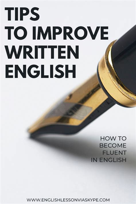 11 Simple Ways To Improve Your Written English English Skills How