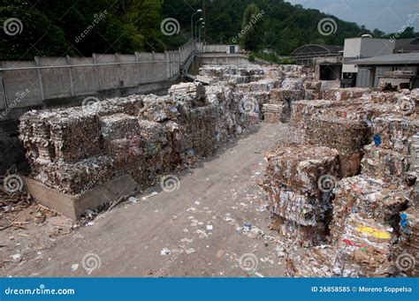 Paper And Pulp Mill Waste Paper Stock Image Image Of Recycling