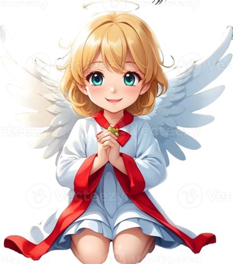 Angelic Figure Guardian Angel Angel Wings Ai Generative 32996804 Png