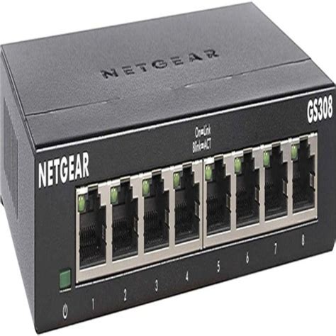 Netgear Port Gigabit Ethernet Unmanaged Switch Gs Home Network