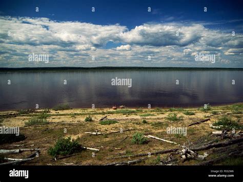 The Yenisei river, Siberia, Russia Stock Photo - Alamy