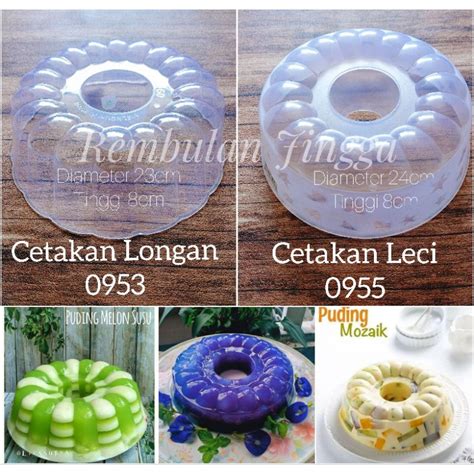 Jual Cetakan Puding Polkadot Longan Leci Green Leaf Shopee