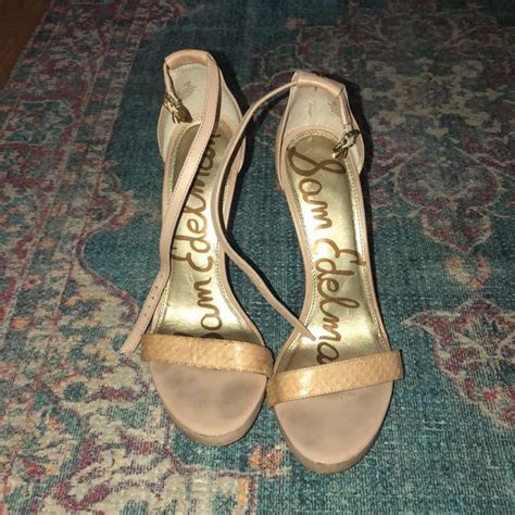 Sam Edelman Shoes Sam Edelman Nude Heels Poshmark