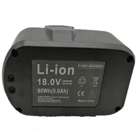 18v 5ah 5s 2p Replacement Li Ion Battery Pack For Ryobi Ryobi Lithium