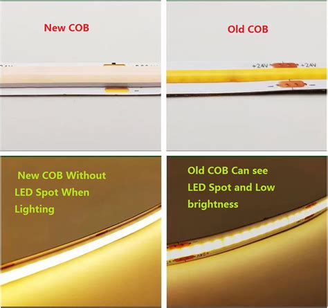 Tira LED Monocolor NEW COB DC24V 5m 256Led M 50W IP20 CRI