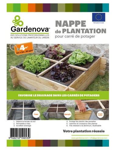 Nappe De Plantation Pour Carre Potager X M Gardenova