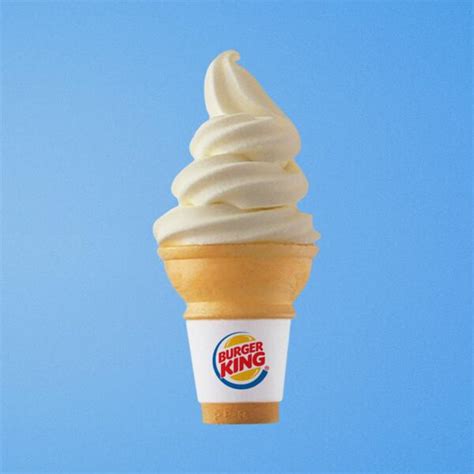 Ice Cream Cone Burger King