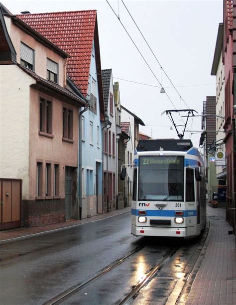 Mgt D Der Heidelberger Stra Enbahn Am Als Linie In Der