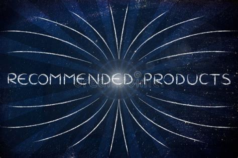 Recommended products stock illustration. Illustration of miscellaneous ...