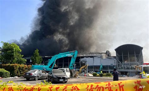 6 Killed Over 100 Injured After Fire At Golf Ball Factory In Taiwan