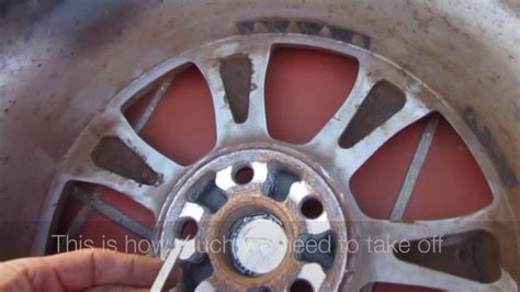 How To Increase The Centre Bore Of Alloy Wheels Rebore Youtube