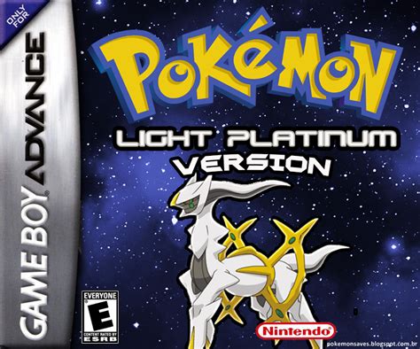 Pokémon Light Platinum Gba Pt Br Mundo Do Nando