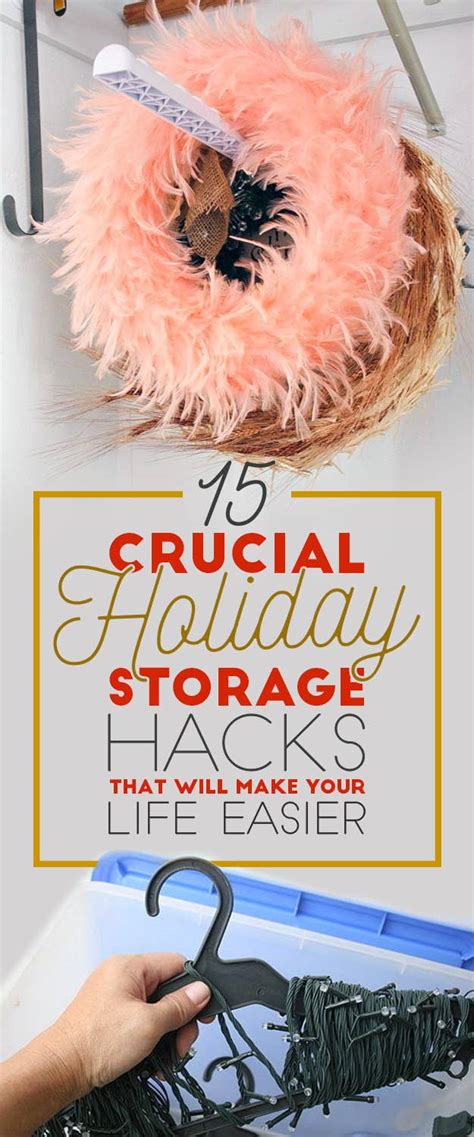 15 Crucial Holiday Storage Hacks That Will Make Your Life Easier