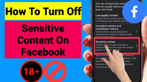 How To Turn Off Sensitive Content On Facebook New Facebook