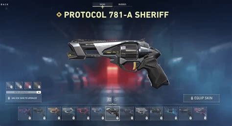 Top 5 Best Sheriff Skins In Valorant