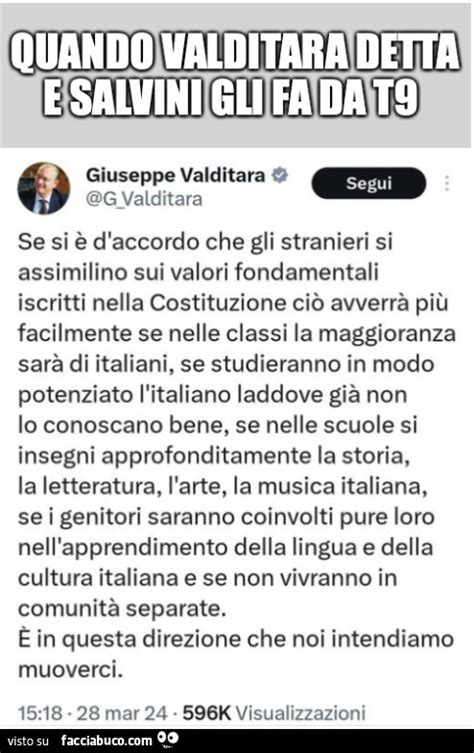 Tutti I Meme Su Giuseppe Valditara Facciabuco