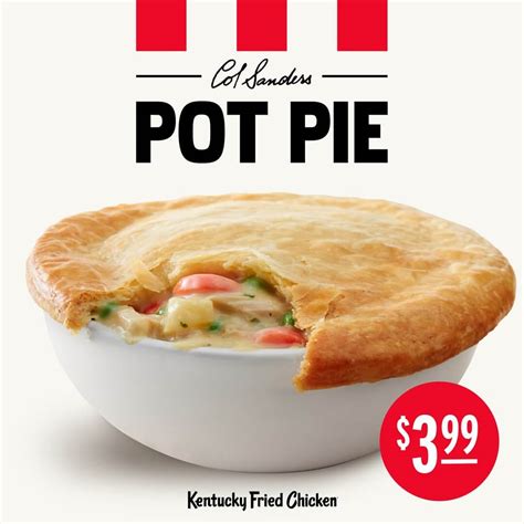 Nutritional Value Kfc Pot Pie | Besto Blog