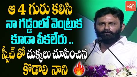 Kodali Nani OUTSTANDING Speech At YSRCP Plenary Meeting Chandrababu