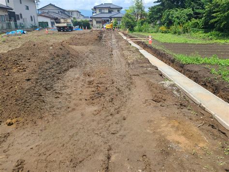 広丘高出にて造成工事始まりました！ 松本市・塩尻市エリアの土地 中古住宅 賃貸などの不動産情報なら【フジモリ不動産】