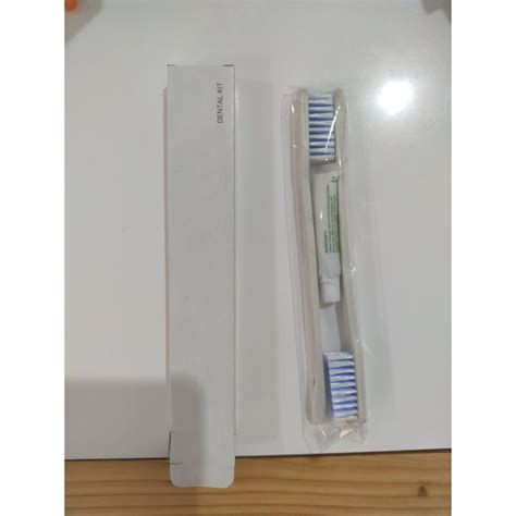 Jual Dental Kit 2 Sikat Plus Box Amenities Set Sikat Gigi Dan Odol