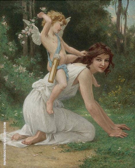 Venus And Cupid By Guillaume Seignac Oil Painting Reproduction