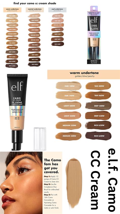 E L F Camo Cc Cream Cc Cream It Cosmetics Cc Cream Elf Bb Cream