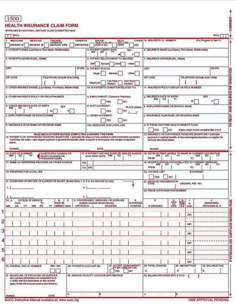 a form that has been placed in the form of a claim for an employee's claim