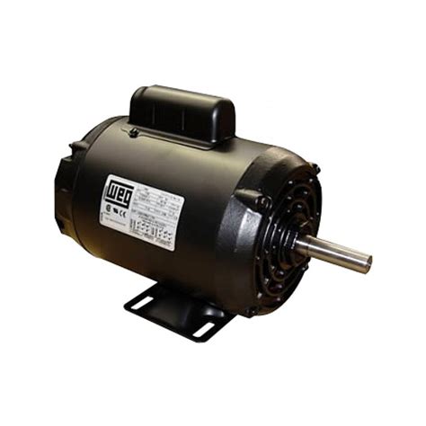 Motor 1 4 Cv Monofasico - Motor Elétrico 1/4CV Monofásico Baixa Rotação IV Polos Weg