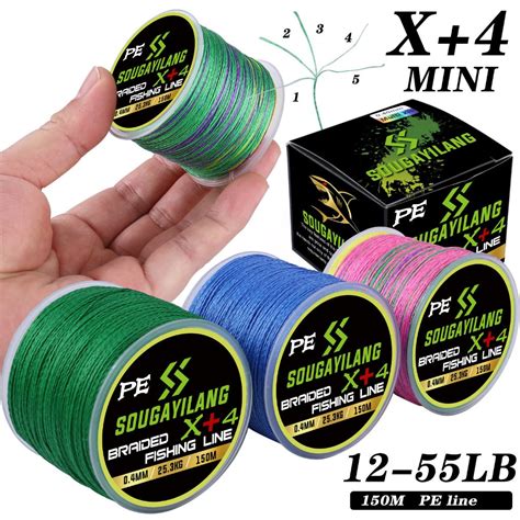 Sougayilang Pe Braided Fishing Line Stands Superline Strong M