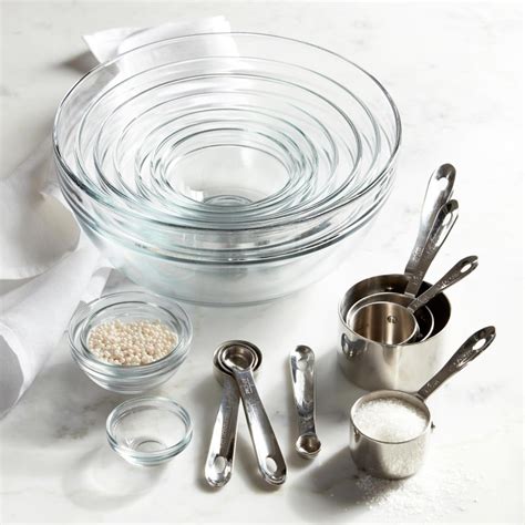 Glass Mixing Bowl 10 Piece Set Williams Sonoma