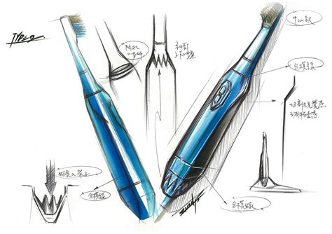 Electronic Toothbrush Design Sketches. :: Behance