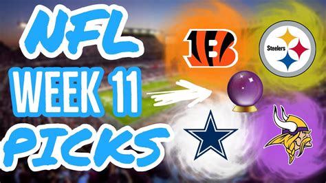 Nfl Week 11 Picks And Predictions 2022 Youtube