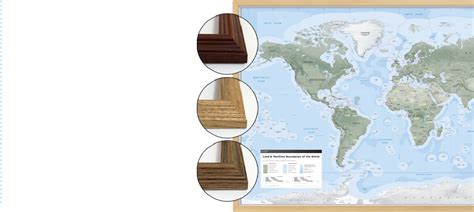 Sovereign Limits And Boundaries Wall Map