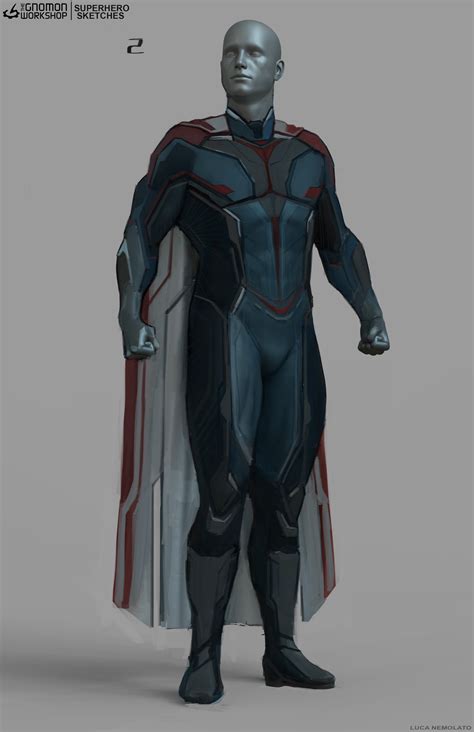 Superhero Costume Design Concept