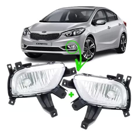 Farol De Milha Auxiliar Kia Cerato 2014 2015 2016 Par Novo