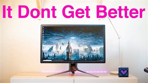 The Ultimate Gaming Experience Woooo Asus Rog Swift Pg27uq Gaming Monitor Review Youtube