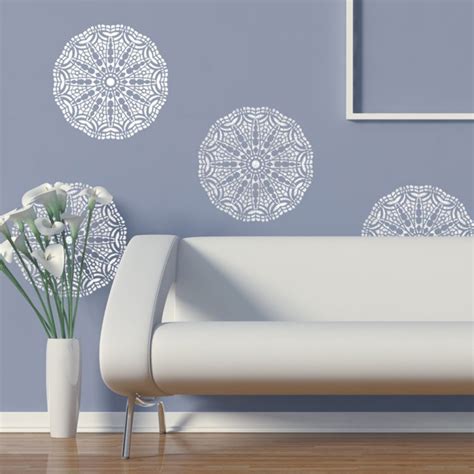 Wall Lace Decorative Stencil Talia for Home Painting Decorating DIY Decor